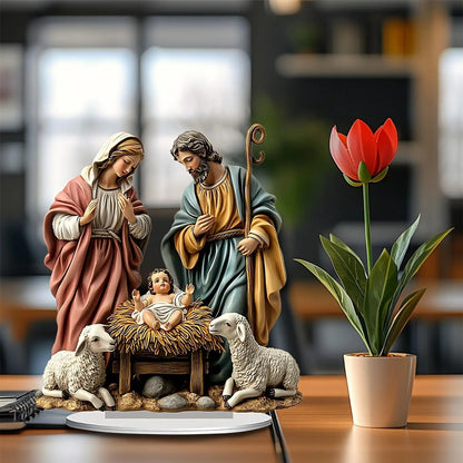 Christmas Nativity Scene Figurine