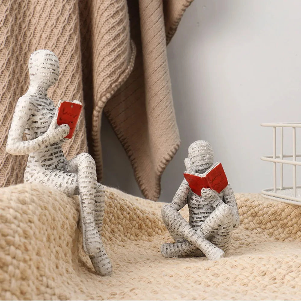 Read about Small Character Designs, Resin Abstract Home Decorations, Fashionable Bookshelf Decorations, i Home Decor Figurins