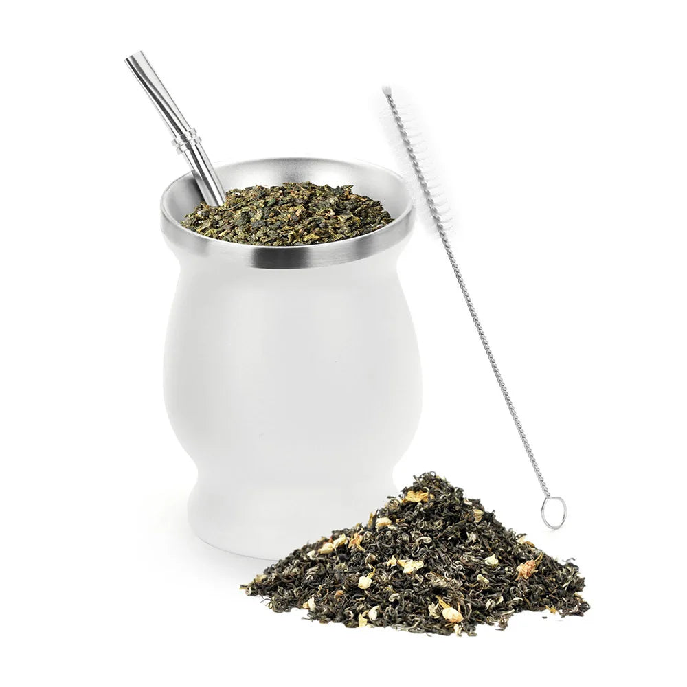 Mate Gourd Cup 304 Stainless Steel 8oz