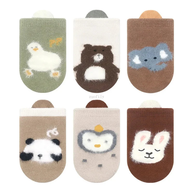 0-5Y Kids Winter Thicken Socks Baby
