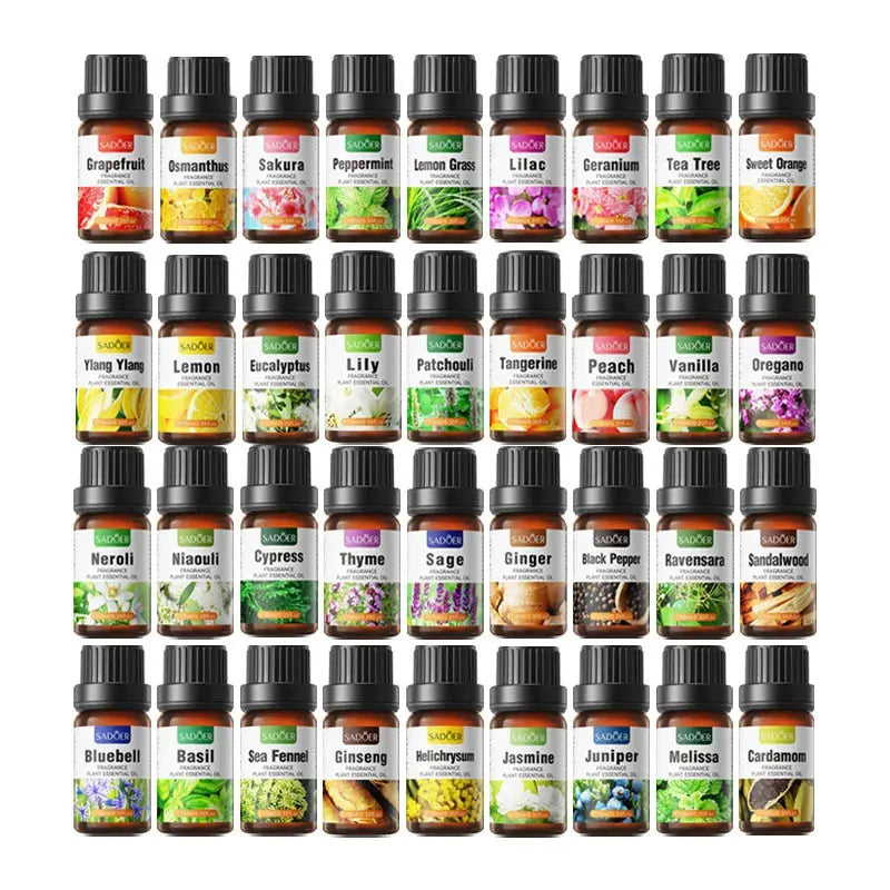 5 pcs Organic Aromatherapy Essential Oils