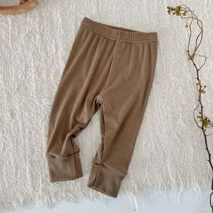 Autumn Winter Baby Clothes Girl Rainbow Embroid Pollover Newborn Baby Cloth Long Sleeve Top Pants Boys Girls Baby Sets 0-3 Years