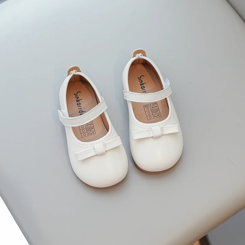 Toddlers Girls Leather Shoes 21-34