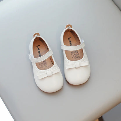 Toddlers Girls Leather Shoes 21-34