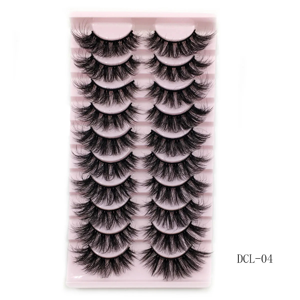 New 10 Pairs 3D Mink Eyelashes