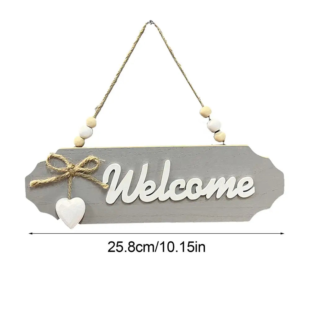 Welcome Sign For Wall Wood Welcome Sign Home Decor Lliure Design Wall Wall Decor Holiday Hotels Ornament All Season