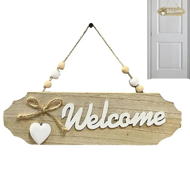 Welcome Sign For Wall Wood Welcome Sign Home Decor Lliure Design Wall Wall Decor Holiday Hotels Ornament All Season