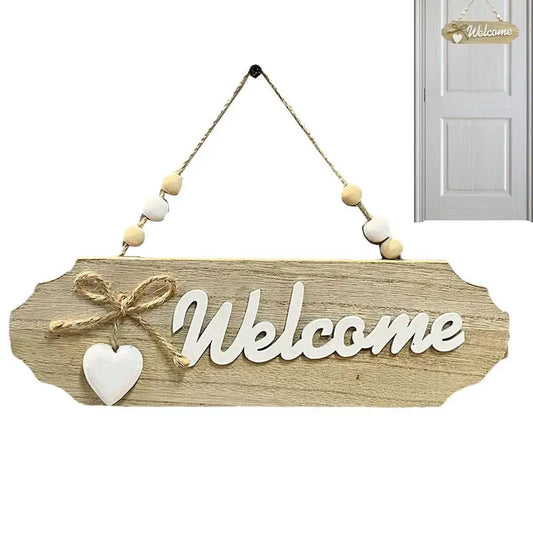 Welcome Sign For Wall Wood Welcome Sign Home Decor Lliure Design Wall Wall Decor Holiday Hotels Ornament All Season