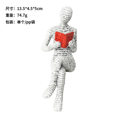 Read about Small Character Designs, Resin Abstract Home Decorations, Fashionable Bookshelf Decorations, i Home Decor Figurins