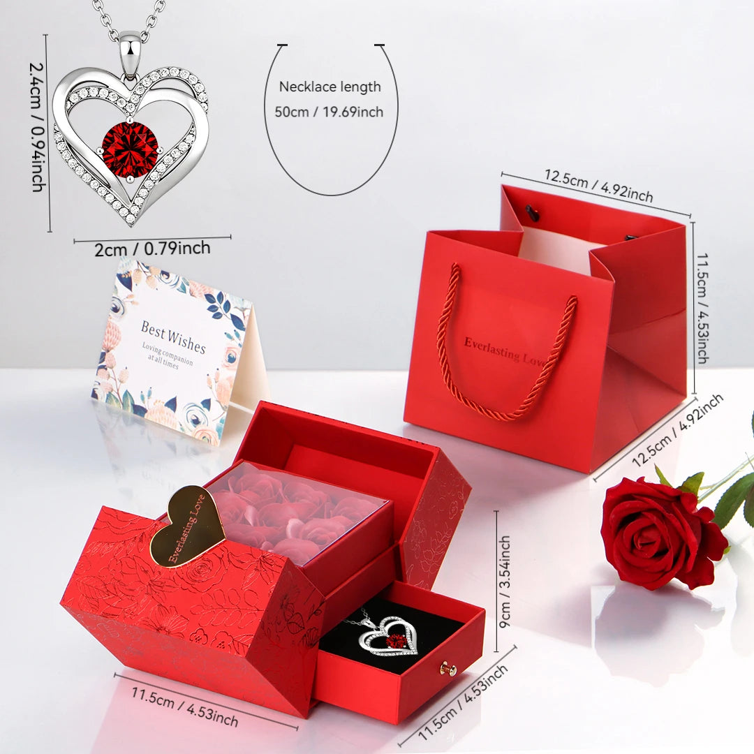  Set de Joyas Elegante – Regalo Rosa