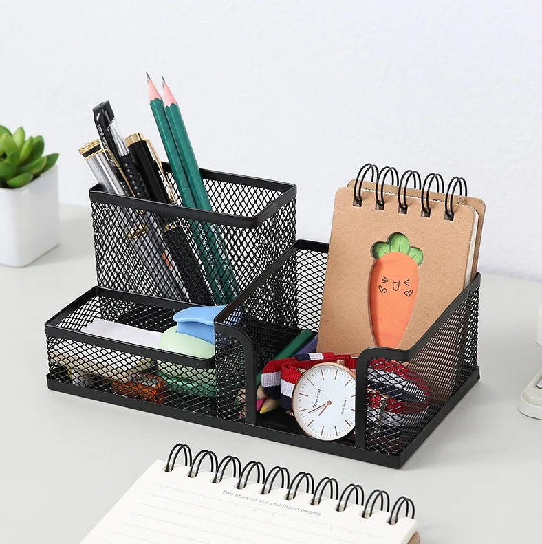 Home Office Mesh Desk Organizer