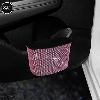 Papelera de Coche Cuadrada con Tapa de Presión