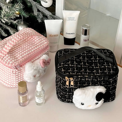 Neceser de Maquillaje Hello Kitty de Gran Capacidad