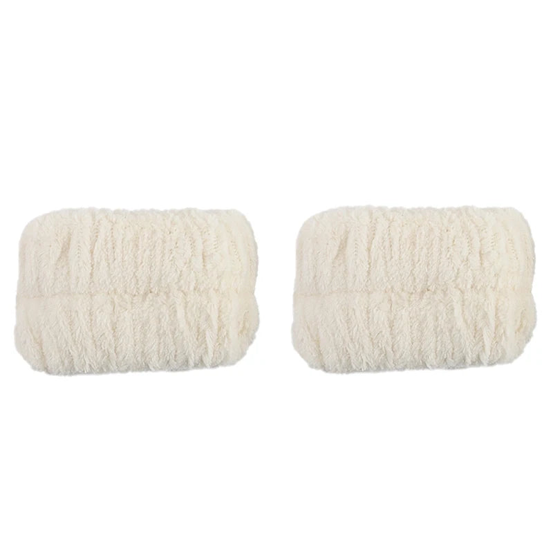 Coral Velvet Facial High-Elastic Makeup Hairband Face Wash Wristband