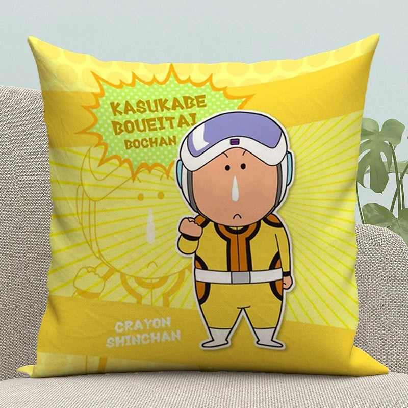 Shin Chans Pillow Covers