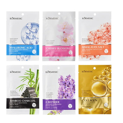 6pcs Hydro-Revival Facial Mask
