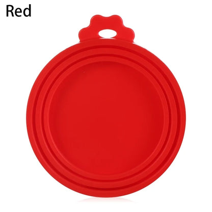 3 In 1 Reusable Pet Food Can Silicone