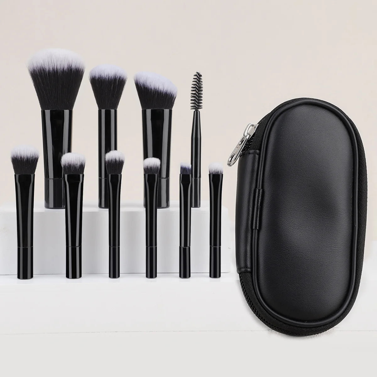 10Pcs Mini Makeup Brush Set Powder ñ