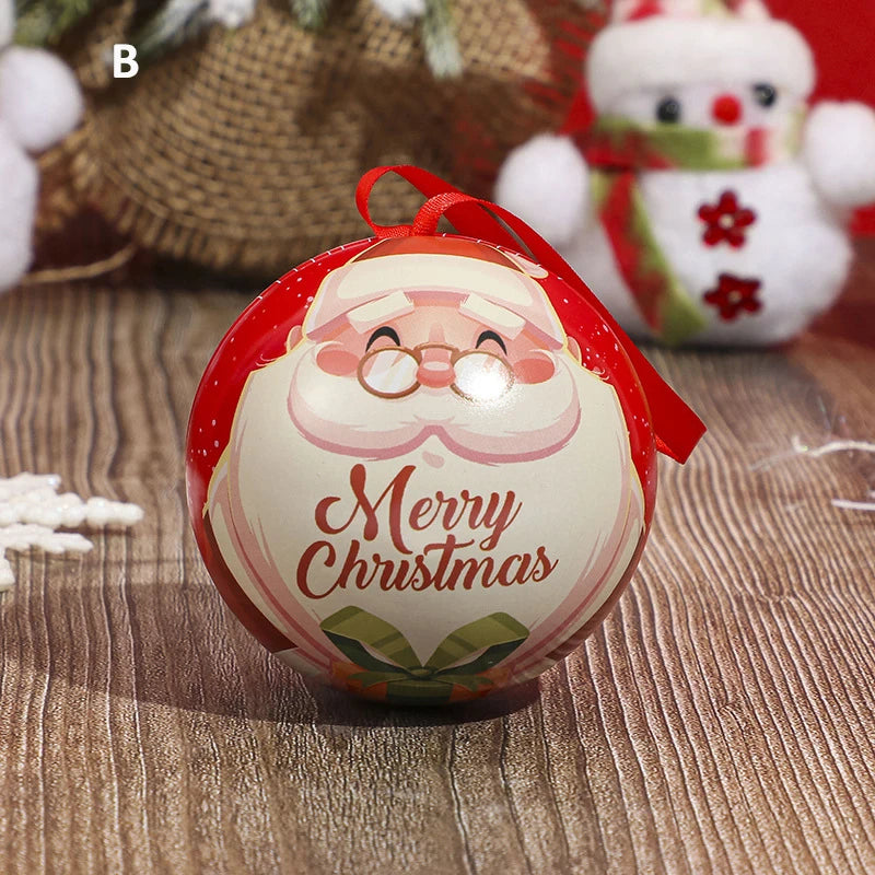 Christmas Round Ball Box