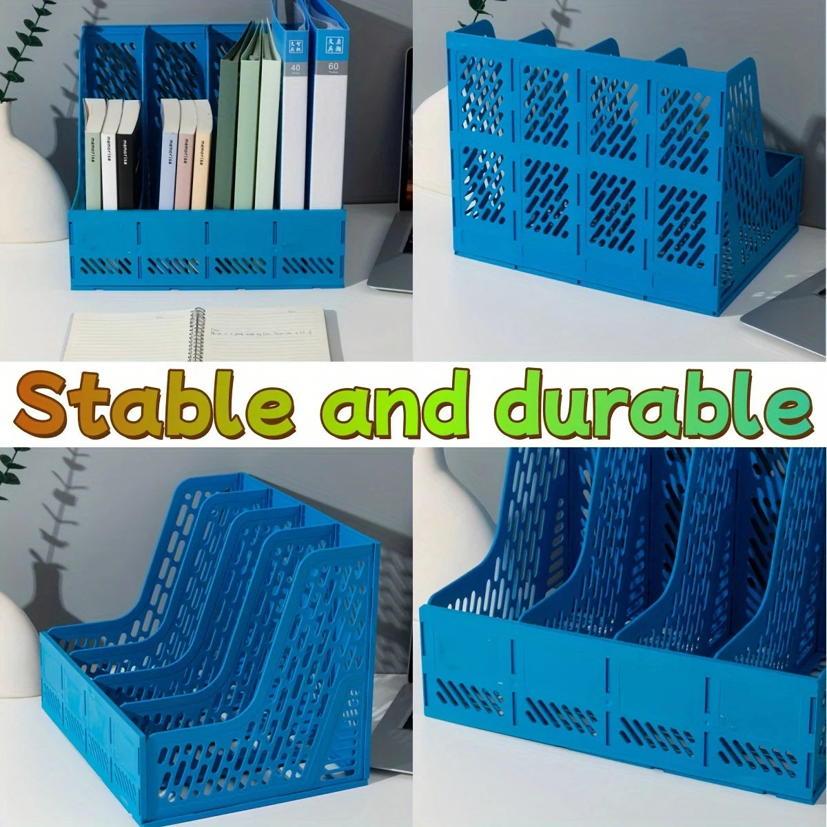 4 Multi-Layer Desk File Sorter