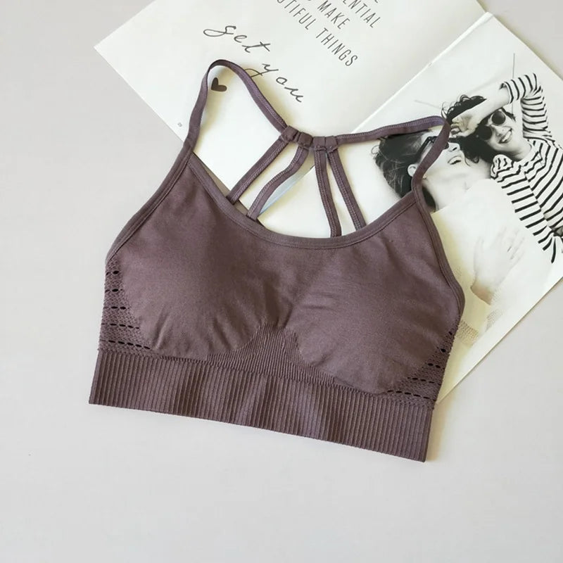 Women Fitness Seamless Bra Sport