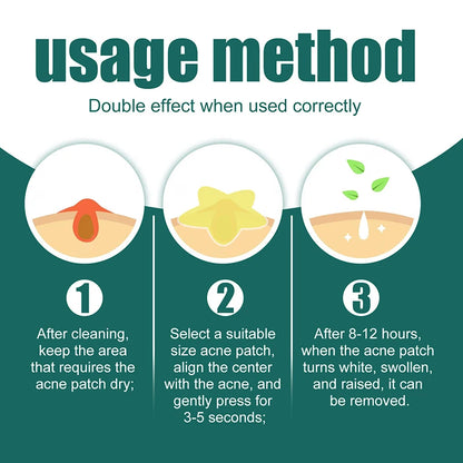 112 PCS/SET Pimple Patch Acne Colorful