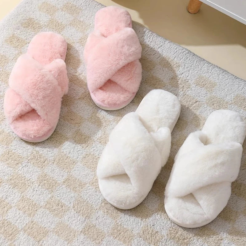 cotton slippers thick soled warm