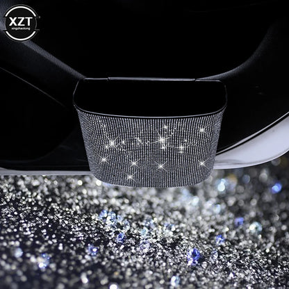 Papelera de Coche Cuadrada con Tapa de Presión