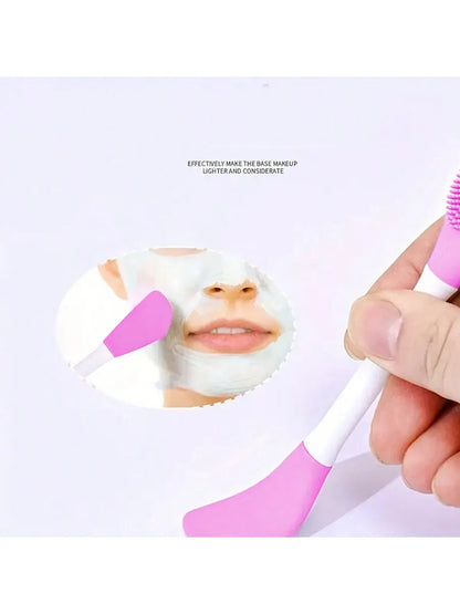 1Pc Double Head Silicone Mask Brush