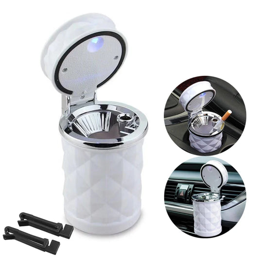 Car Cigarette Ashtray Cup With LED Light