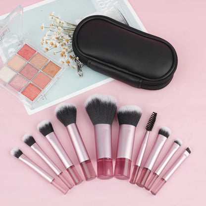 10Pcs Mini Makeup Brush Set Powder ñ