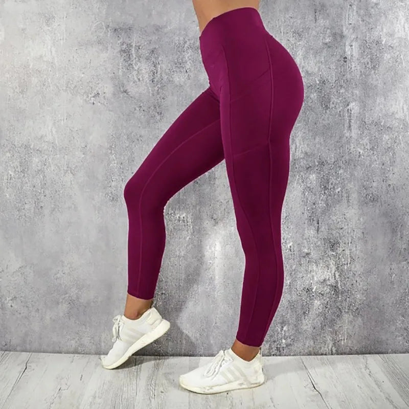 Leggings Deportivos Mujer – Cintura Alta y Efecto Push-Up