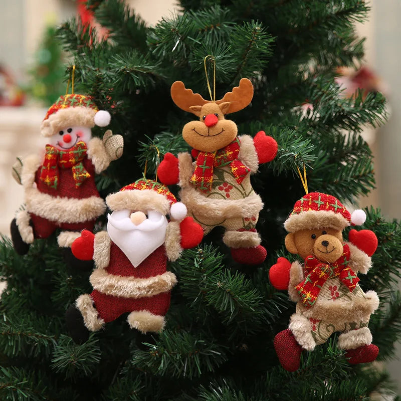 4 pcs Christmas Tree Decorations