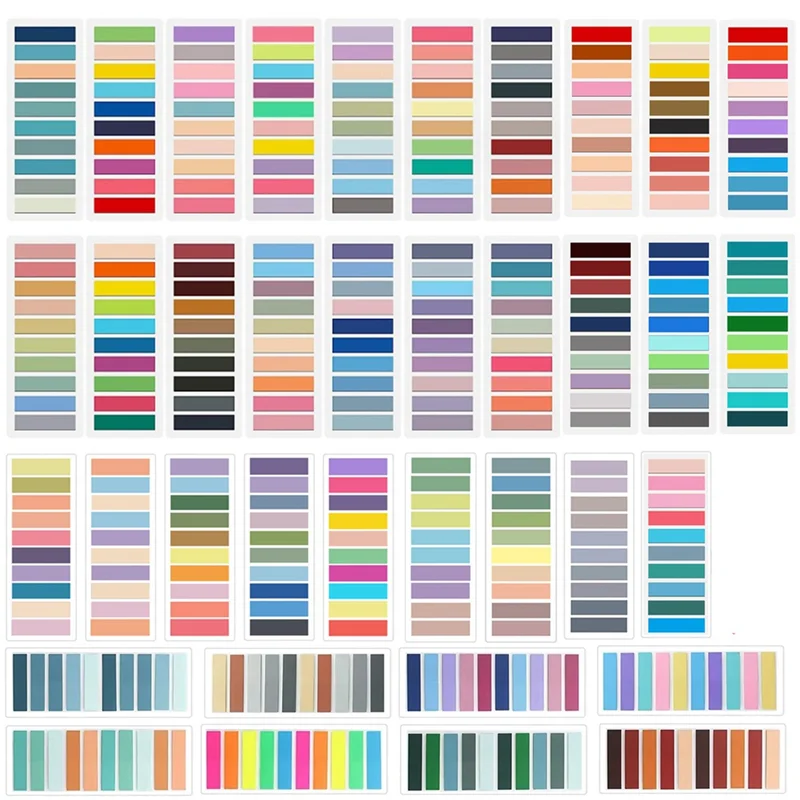 Notas Adhesivas Transparentes Autoadhesivas – 7400 Hojas