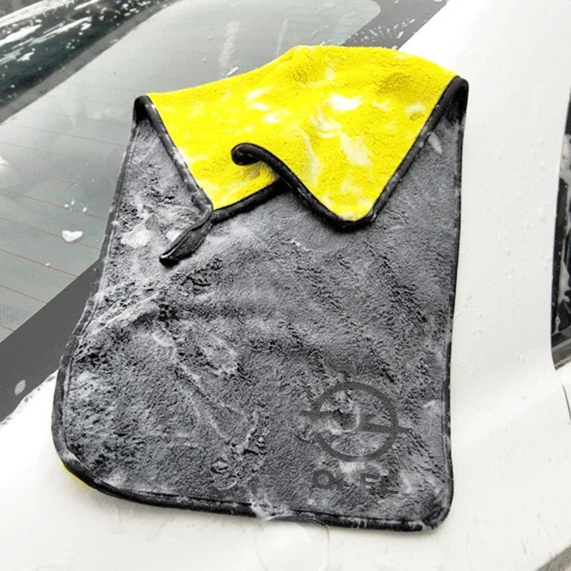 Car Wash Microfiber Towel Auto Emblem