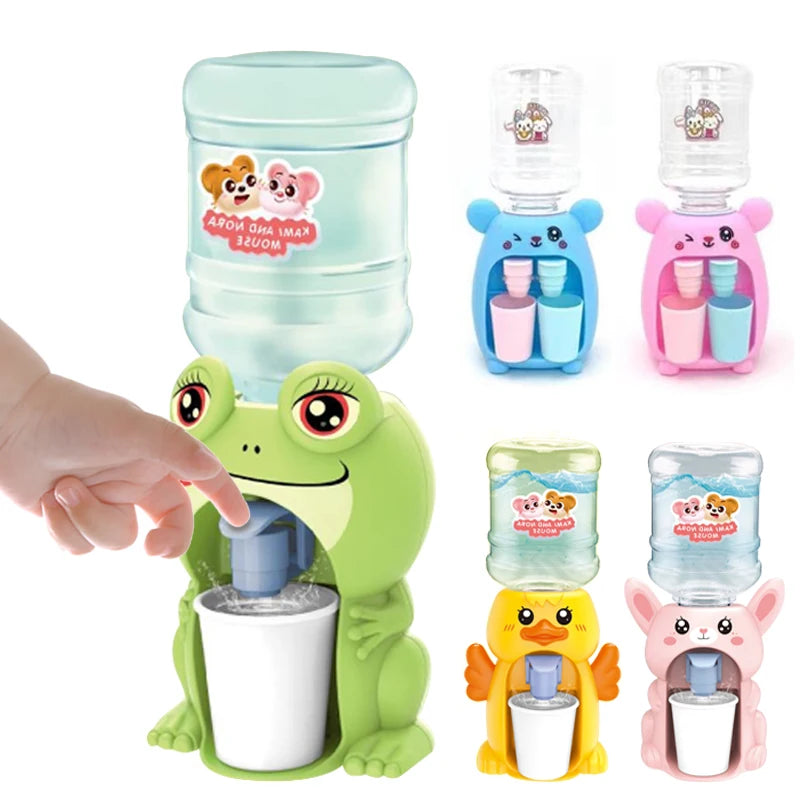Kids Mini Dual Water Dispenser Toy Cute
