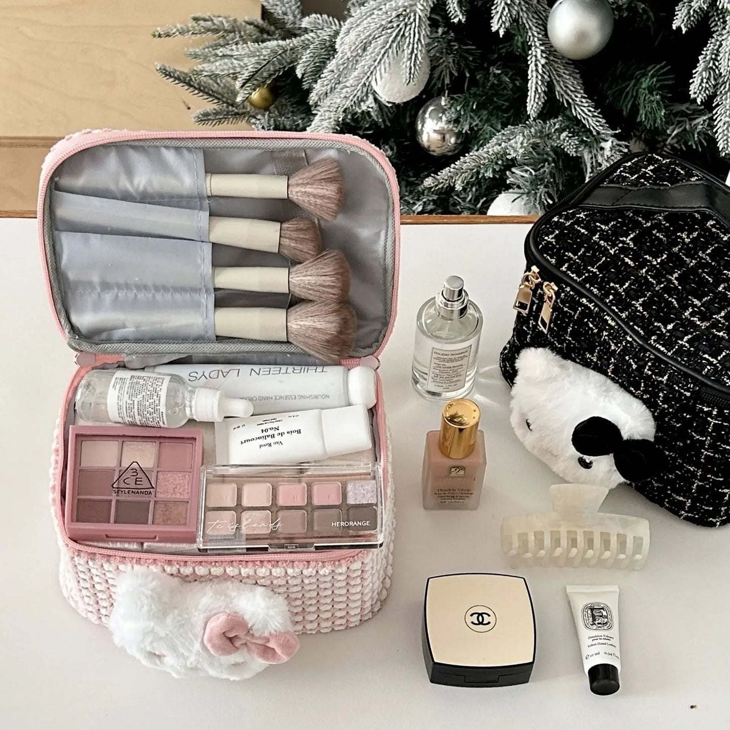 Neceser de Maquillaje Hello Kitty de Gran Capacidad