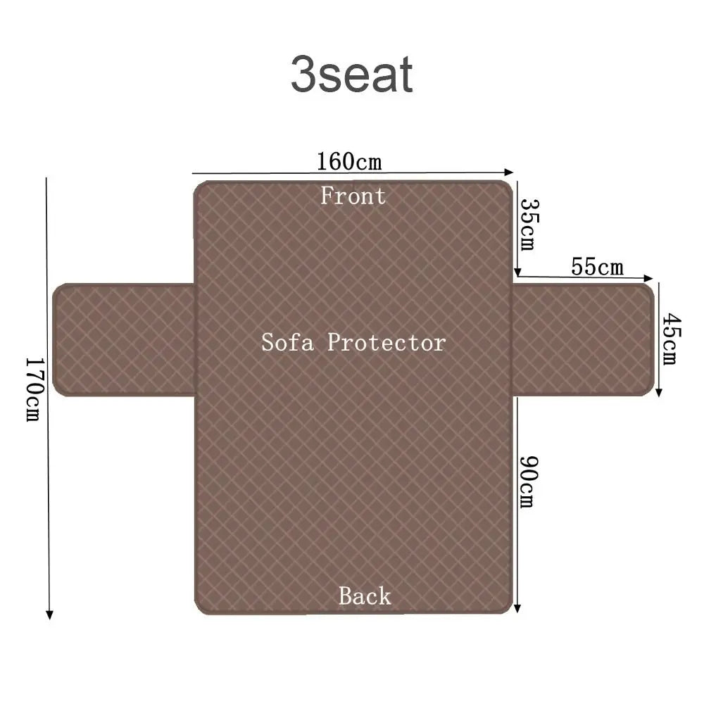Waterproof Sofa Cover 1/2/3 Seater