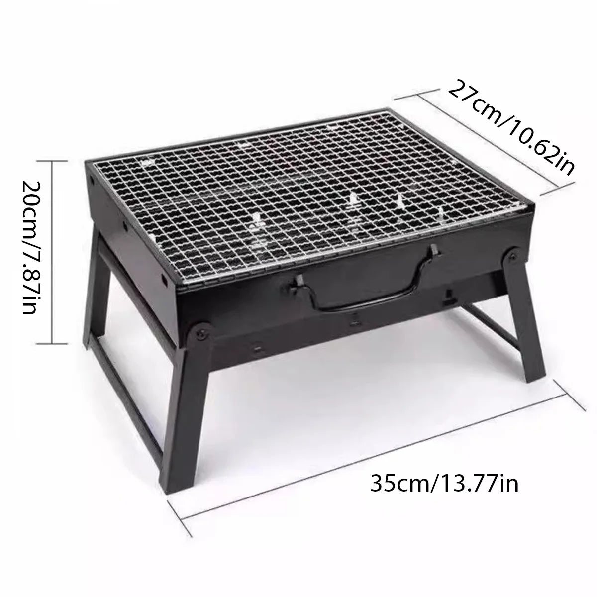 Portable BBQ Grills Foldable Steel