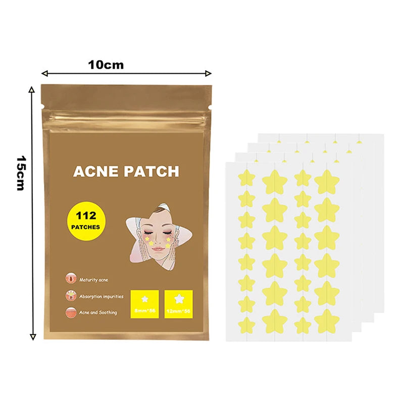 112 PCS/SET Pimple Patch Acne Colorful