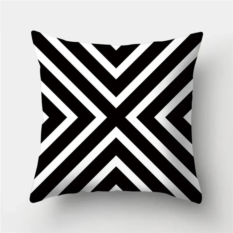 45*45cm Geometric Print Decorative Pillow