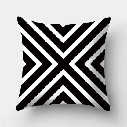 45*45cm Geometric Print Decorative Pillow