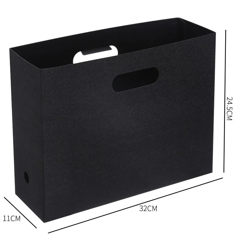 3 Cajas Plegables de Almacenamiento de Documentos de Oficina