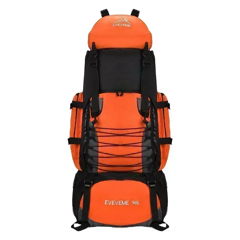 Large Capacity 90L Travel Bag Camping Backpack