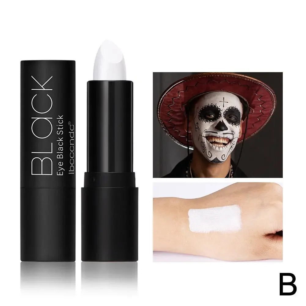 3 Colors Black Eyes Face Body Paint Stick