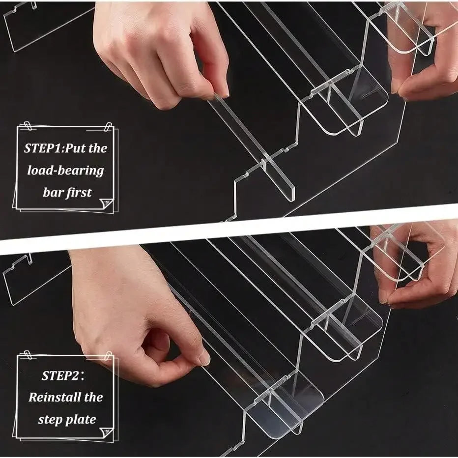 Expositor Acrílico Transparente – Organizador Multifunción
