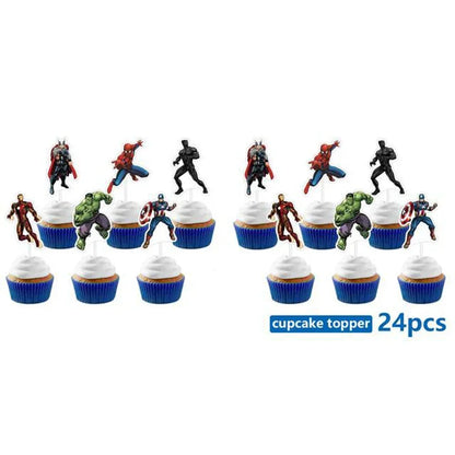 Super Hero Avengers Kid Decor Birthday