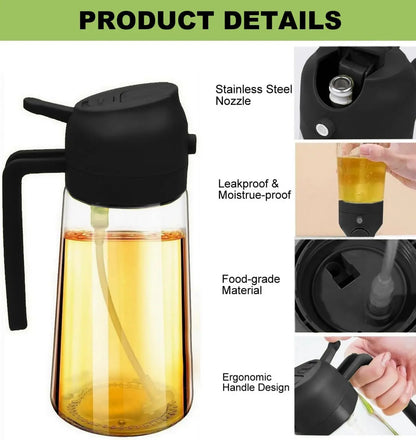 17oz/500ml Plastics Bottle Food-grade Oil