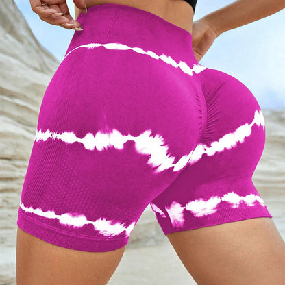 Shorts deportivos Tie Dye para mujer – Estilo y comodidad todo el año