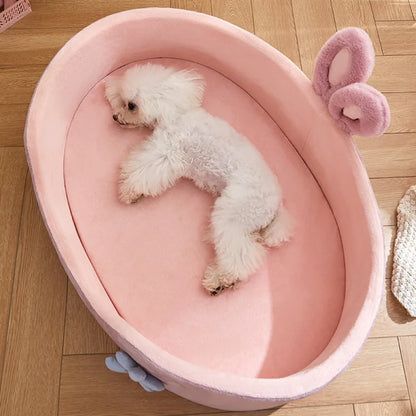 Dog Pink Bed